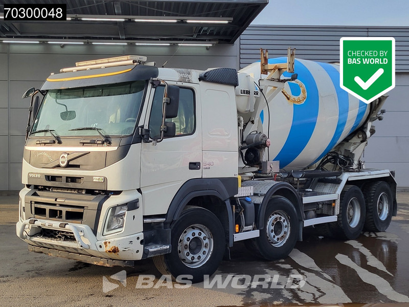 Volvo FMX 540 FMX 8X4 9m3 Liebherr HTM 904 EL Mixer Big-Axle Automatic Euro 6 - Concrete mixer truck: picture 1 Volvo FMX 540 FMX 8X4 9m3 Liebherr HTM 904 EL Mixer Big-Axle Automatic Euro 6 - Concrete mixer truck: picture 1