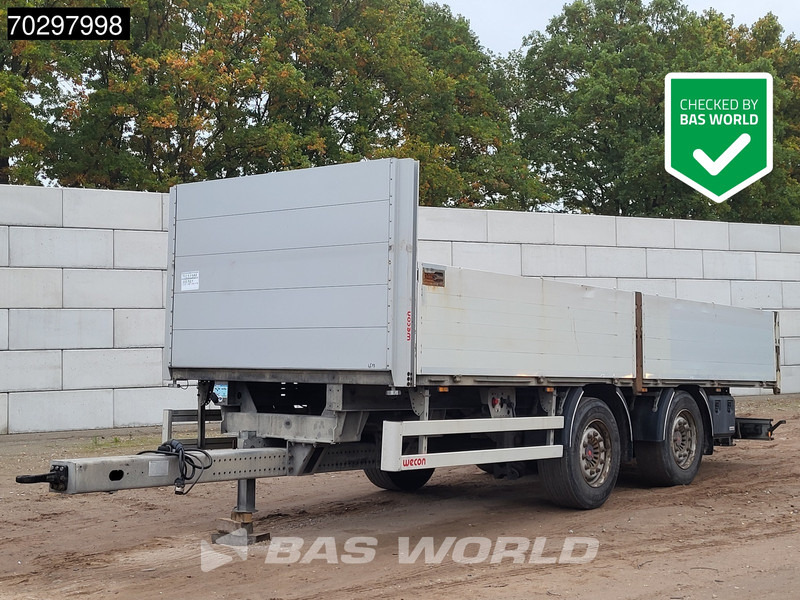 Wecon Kooi aap Lift-Axle - Dropside/ Flatbed trailer: picture 1 Wecon Kooi aap Lift-Axle - Dropside/ Flatbed trailer: picture 1