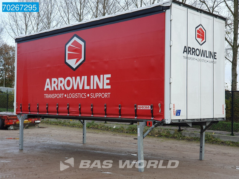 Curtainside swap body Wecon WPR 715 SG 8X2 Durchladesysteem 20FT / BDF / Wecon: picture 6