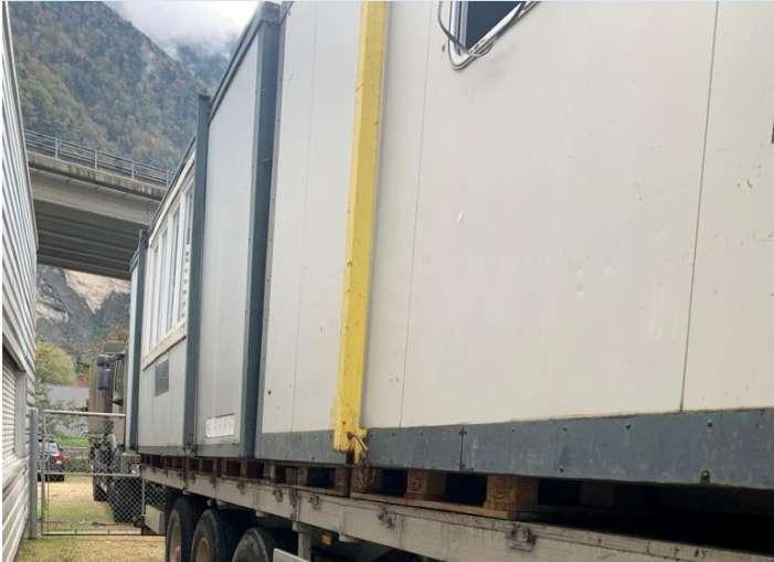 Construction container 15 M2 - Lot de 2 avec remorque (départ Suisse): picture 10