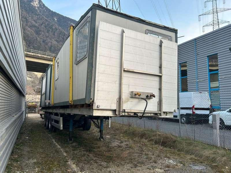 15 M2 - Lot de 2 avec remorque (départ Suisse) - Construction container: picture 2 15 M2 - Lot de 2 avec remorque (départ Suisse) - Construction container: picture 2