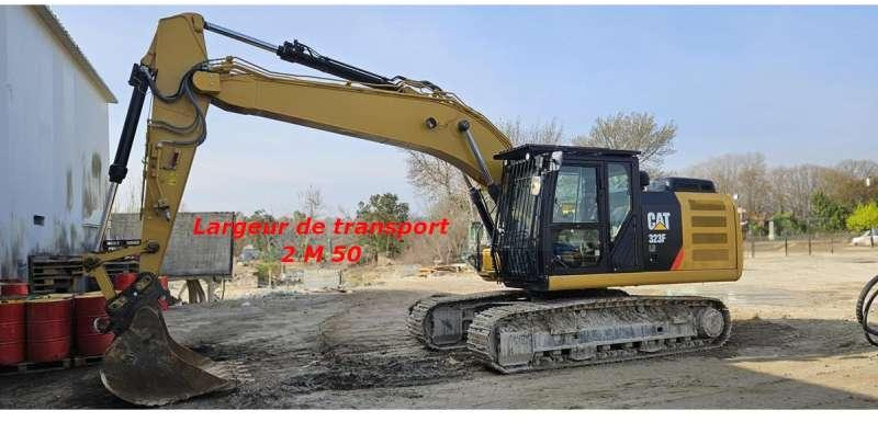 Crawler excavator Caterpillar 323F: picture 1