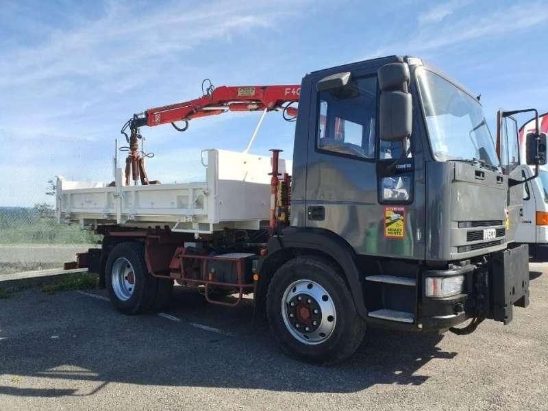 Iveco Camion Benne GRUE TECTOR 130E18 - Tipper: picture 3 Iveco Camion Benne GRUE TECTOR 130E18 - Tipper: picture 3