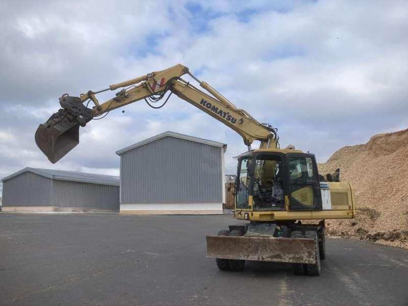 Komatsu PW160-7K - Wheel excavator: picture 1 Komatsu PW160-7K - Wheel excavator: picture 1