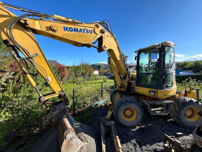 Komatsu PW98MR-6 - Wheel excavator: picture 3 Komatsu PW98MR-6 - Wheel excavator: picture 3