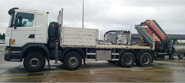 Scania G480 8X4 GRUE FASSI - Dropside/ Flatbed truck: picture 3 Scania G480 8X4 GRUE FASSI - Dropside/ Flatbed truck: picture 3