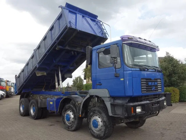 MAN 35.414 8x8 meiller kipper manual diesel pomp - Tipper: picture 1 MAN 35.414 8x8 meiller kipper manual diesel pomp - Tipper: picture 1