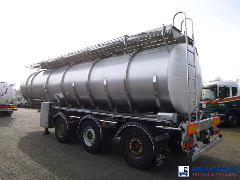 Burg Food tank inox 30.3 m3 / 3 comp - Tank semi-trailer: picture 3 Burg Food tank inox 30.3 m3 / 3 comp - Tank semi-trailer: picture 3