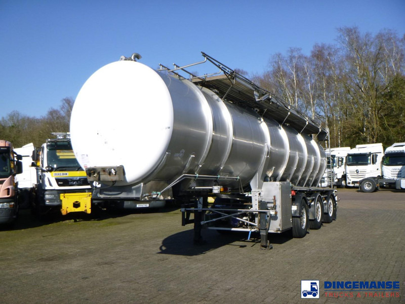Burg Food tank inox 30.3 m3 / 3 comp - Tank semi-trailer: picture 1 Burg Food tank inox 30.3 m3 / 3 comp - Tank semi-trailer: picture 1