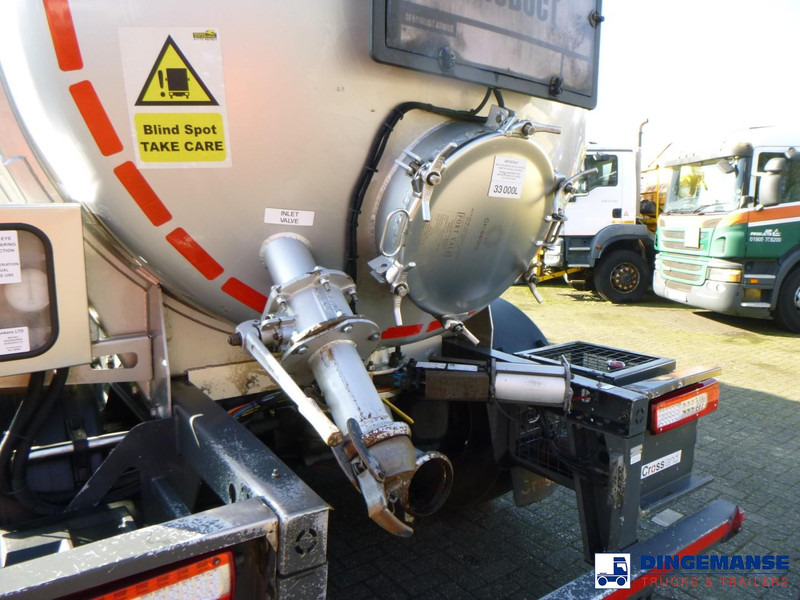 Tank semi-trailer Crossland Vacuum tank alu 33.4 m3 / 1 comp: picture 13