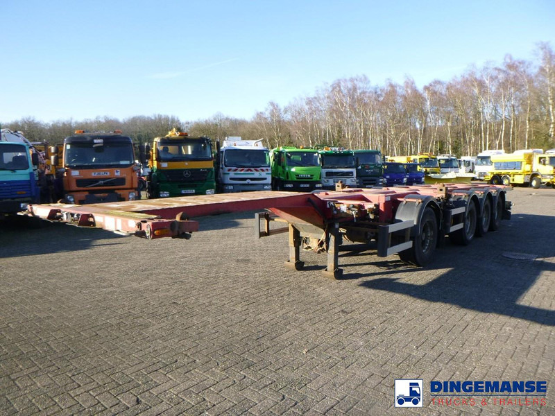 D-Tec 4-axle container combi trailer (3 + 1 axles) 20-30-40-45 ft - Container transporter/ Swap body semi-trailer: picture 1 D-Tec 4-axle container combi trailer (3 + 1 axles) 20-30-40-45 ft - Container transporter/ Swap body semi-trailer: picture 1