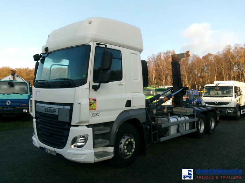 DAF CF 460 6x2 Euro 6 Hyva container hook 20 t - Hook lift truck: picture 1 DAF CF 460 6x2 Euro 6 Hyva container hook 20 t - Hook lift truck: picture 1