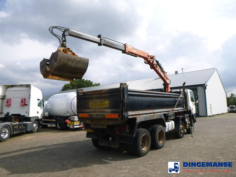 DAF CF 85.360 8X4 RHD tipper + Terex 118.2 VGL-A15 - Crane truck: picture 4 DAF CF 85.360 8X4 RHD tipper + Terex 118.2 VGL-A15 - Crane truck: picture 4