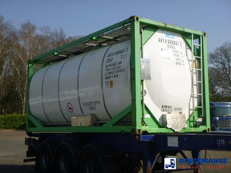 Danteco Food tank container inox 20 ft / 25 m3 / 1 comp - Storage tank: picture 2 Danteco Food tank container inox 20 ft / 25 m3 / 1 comp - Storage tank: picture 2