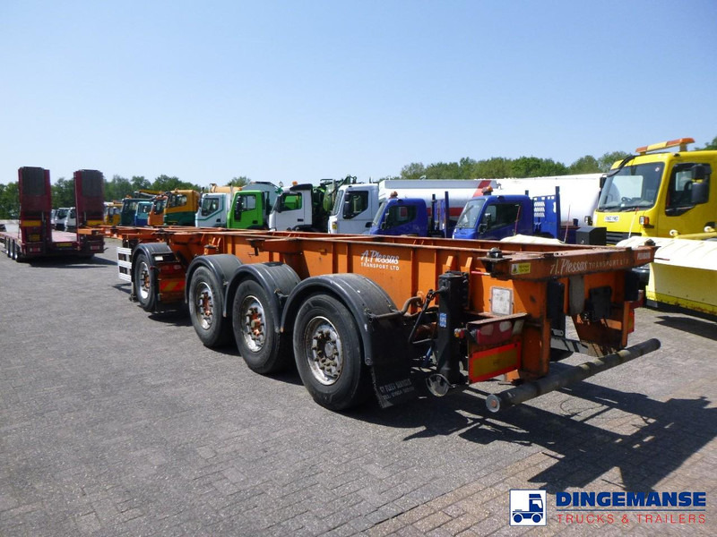 Dennison 4-axle container combi trailer (3 + 1 axles) 20-30-40-45 ft - Container transporter/ Swap body semi-trailer: picture 3 Dennison 4-axle container combi trailer (3 + 1 axles) 20-30-40-45 ft - Container transporter/ Swap body semi-trailer: picture 3