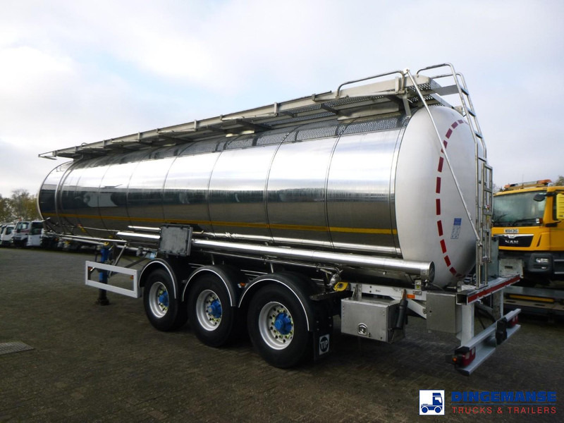 Feldbinder Chemical tank inox L4BH 37.5 m3 / 1 comp - Tank semi-trailer: picture 3 Feldbinder Chemical tank inox L4BH 37.5 m3 / 1 comp - Tank semi-trailer: picture 3