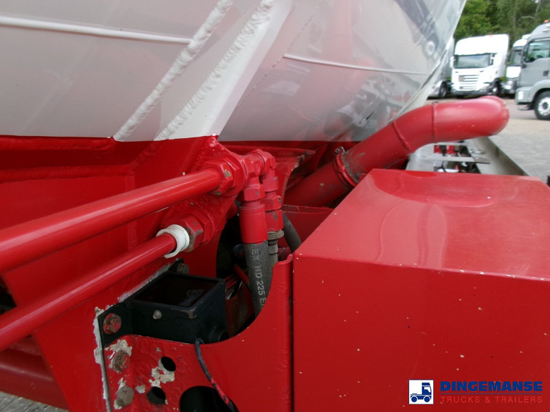 Tank semi-trailer Feldbinder Fuel tank alu 44.6 m3 + pump: picture 9