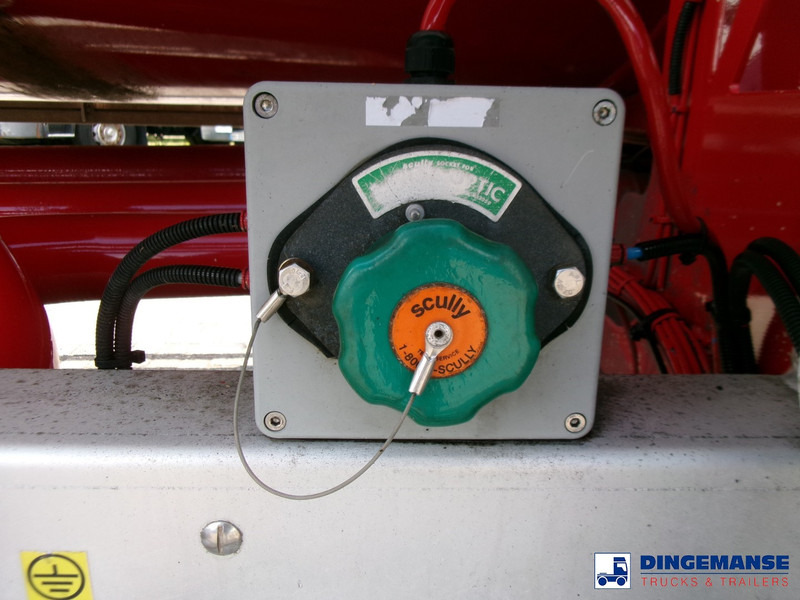 Tank semi-trailer Feldbinder Fuel tank alu 44.6 m3 + pump: picture 19