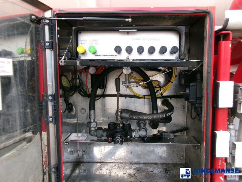 Tank semi-trailer Feldbinder Fuel tank alu 44.6 m3 + pump: picture 13