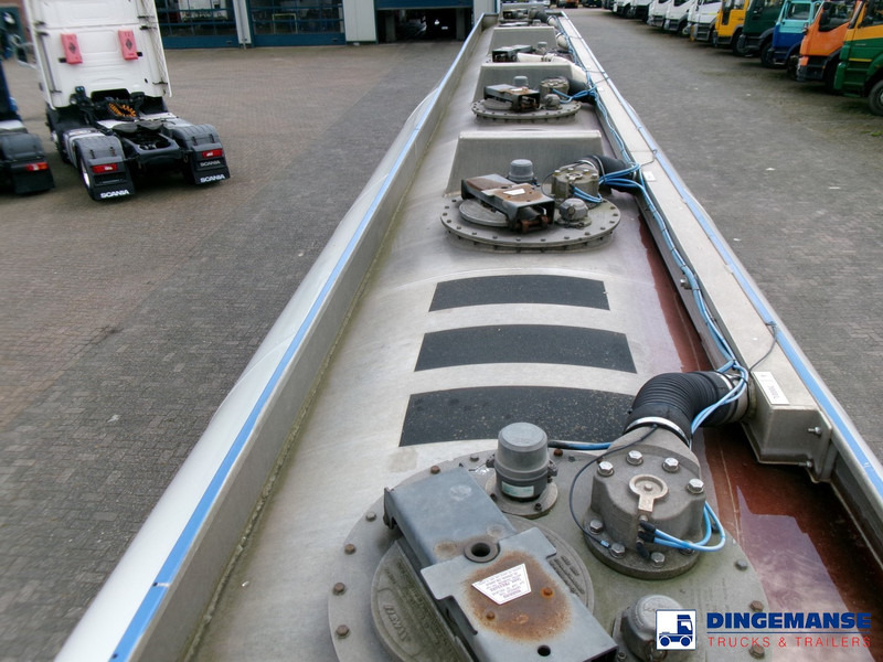 Tank semi-trailer Feldbinder Fuel tank alu 44.6 m3 + pump: picture 20