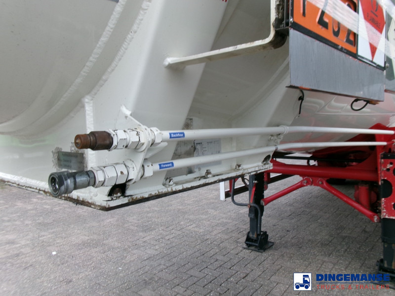 Tank semi-trailer Feldbinder Fuel tank alu 44.6 m3 + pump: picture 8