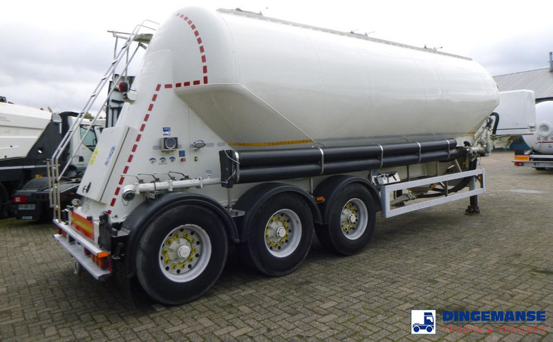 Feldbinder Powder tank alu 40 m3 + engine/compressor - Tank semi-trailer: picture 4 Feldbinder Powder tank alu 40 m3 + engine/compressor - Tank semi-trailer: picture 4