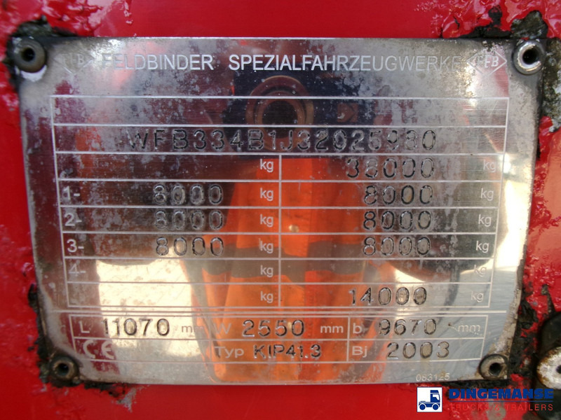 Tank semi-trailer Feldbinder Powder tank alu 41 m3 (tipping): picture 19