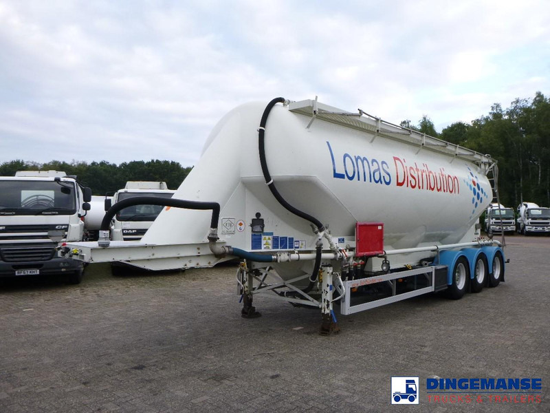 Feldbinder Powder tank alu 43 m3 / 1 comp - Tank semi-trailer: picture 1 Feldbinder Powder tank alu 43 m3 / 1 comp - Tank semi-trailer: picture 1