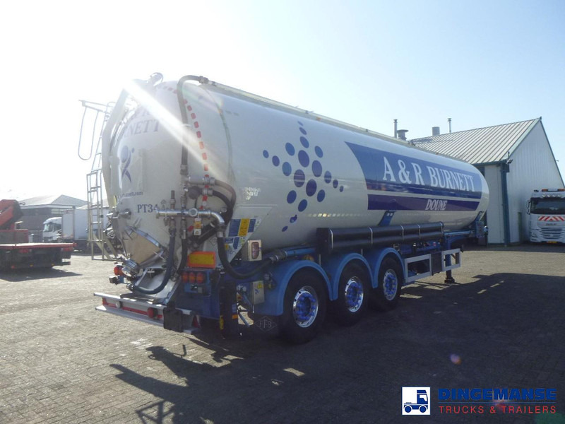 Feldbinder Powder tank alu 60 m3 / Compressor diesel engine. - Tank semi-trailer: picture 4 Feldbinder Powder tank alu 60 m3 / Compressor diesel engine. - Tank semi-trailer: picture 4