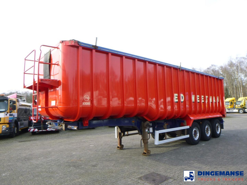 Fruehauf Tipper trailer alu 52 m3 + tarpaulin - Tipper semi-trailer: picture 1 Fruehauf Tipper trailer alu 52 m3 + tarpaulin - Tipper semi-trailer: picture 1