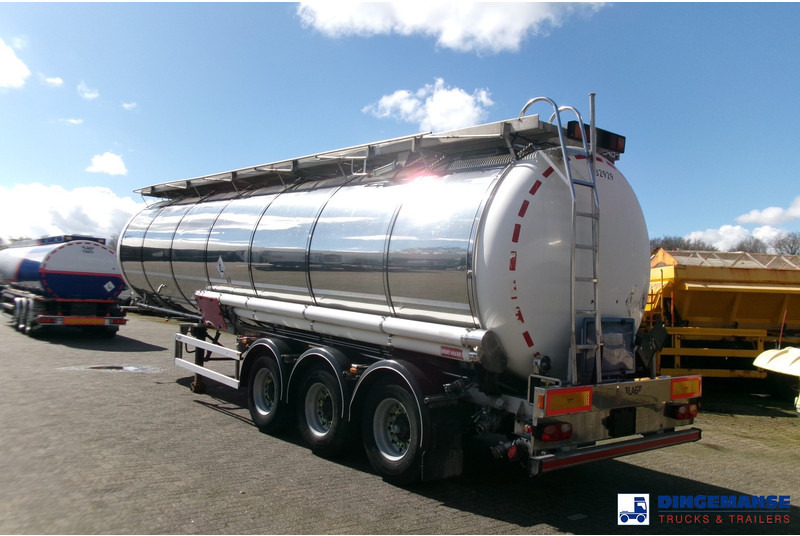 LAG Chemical tank inox 37.5 m3 / 1 comp + pump - Tank semi-trailer: picture 3 LAG Chemical tank inox 37.5 m3 / 1 comp + pump - Tank semi-trailer: picture 3