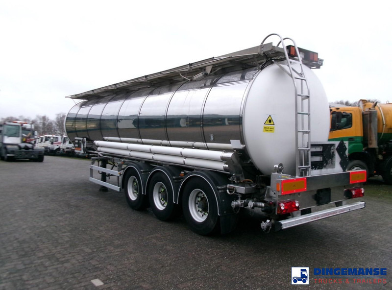 LAG Chemical tank inox L4BH 30 m3 / 1 comp + pump - Tank semi-trailer: picture 3 LAG Chemical tank inox L4BH 30 m3 / 1 comp + pump - Tank semi-trailer: picture 3