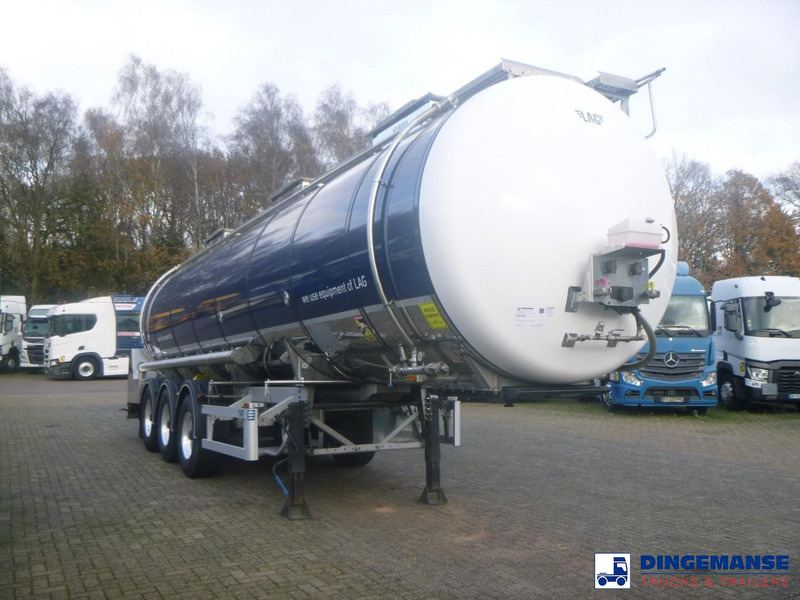 LAG Food tank inox 32m3 / 3 comp + pump + steam heating + webasto - Tank semi-trailer: picture 2 LAG Food tank inox 32m3 / 3 comp + pump + steam heating + webasto - Tank semi-trailer: picture 2