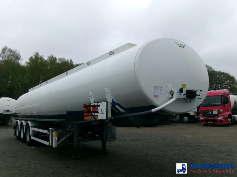 LAG Fuel tank alu 44.4 m3 / 6 comp + pump - Tank semi-trailer: picture 2 LAG Fuel tank alu 44.4 m3 / 6 comp + pump - Tank semi-trailer: picture 2
