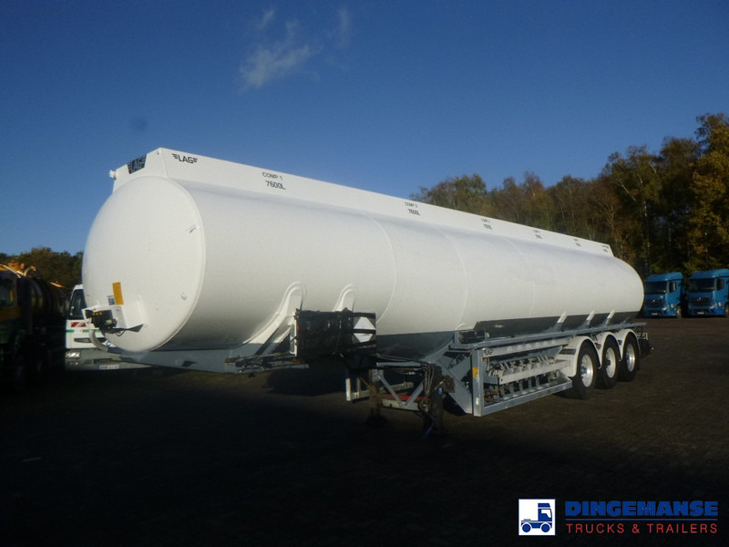 LAG Fuel tank alu 44.5 m3 / 6 comp + pump - Tank semi-trailer: picture 1 LAG Fuel tank alu 44.5 m3 / 6 comp + pump - Tank semi-trailer: picture 1