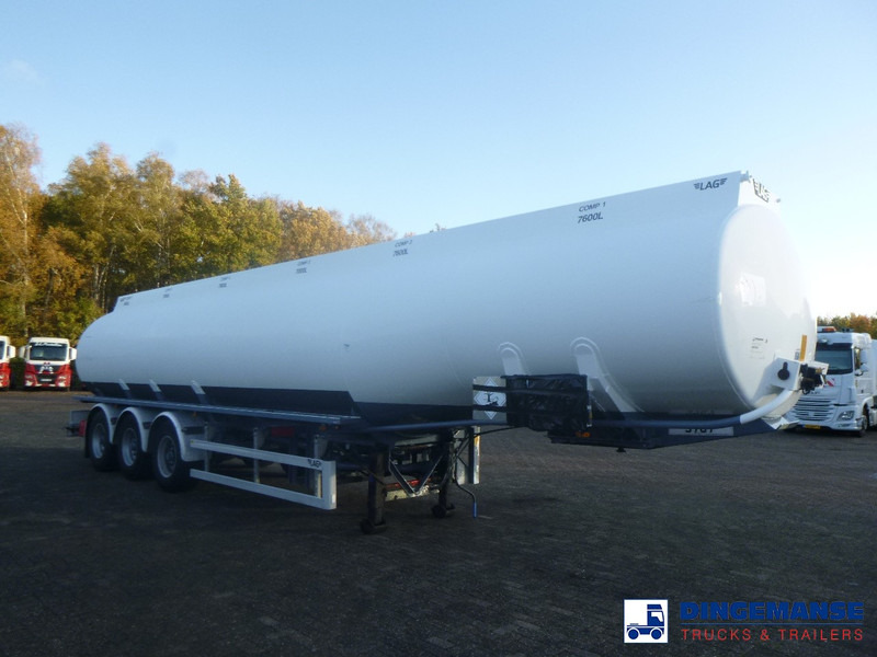 LAG Fuel tank alu 44.5 m3 / 6 comp + pump - Tank semi-trailer: picture 2 LAG Fuel tank alu 44.5 m3 / 6 comp + pump - Tank semi-trailer: picture 2