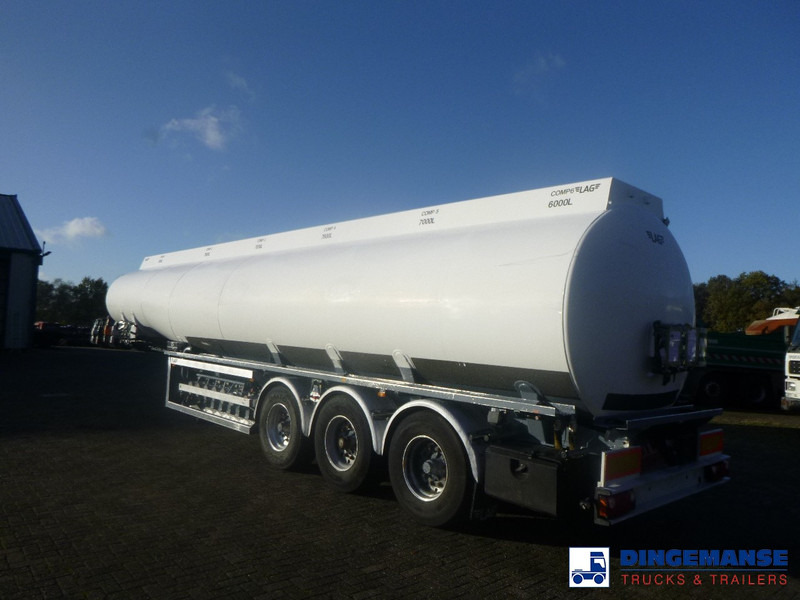 LAG Fuel tank alu 44.5 m3 / 6 comp + pump - Tank semi-trailer: picture 3 LAG Fuel tank alu 44.5 m3 / 6 comp + pump - Tank semi-trailer: picture 3