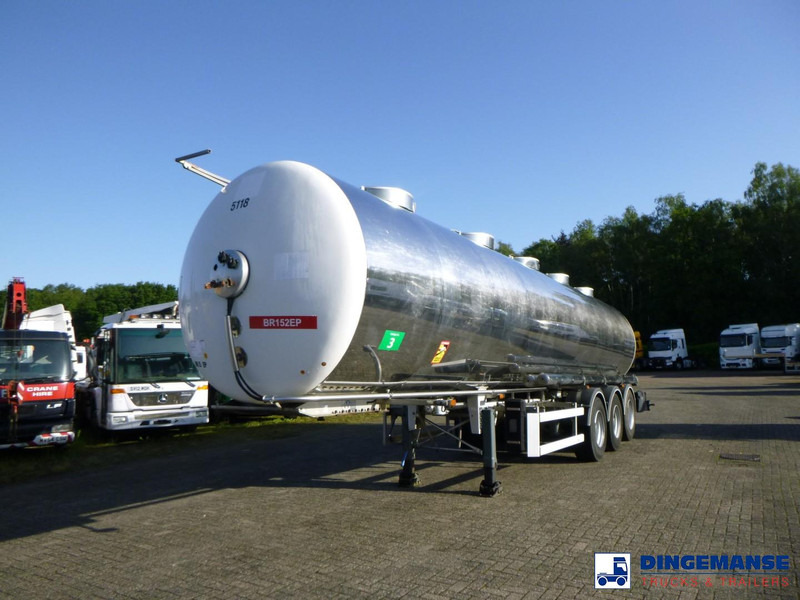 MAISONNEUVE Food tank inox 33 m3 / 5 comp - Tank semi-trailer: picture 1 MAISONNEUVE Food tank inox 33 m3 / 5 comp - Tank semi-trailer: picture 1