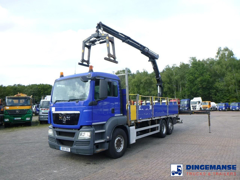 MAN TGS 26.360 6x2 RHD + HMF 1420 K2 - Crane truck: picture 1 MAN TGS 26.360 6x2 RHD + HMF 1420 K2 - Crane truck: picture 1