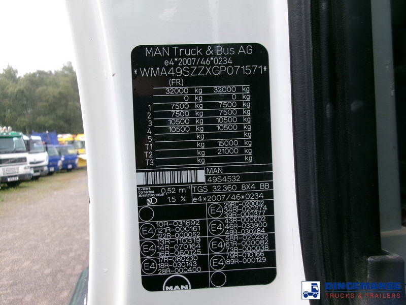 Concrete mixer truck MAN TGS 32.360 8X4 Euro 6 Imer concrete mixer 9 m3: picture 19