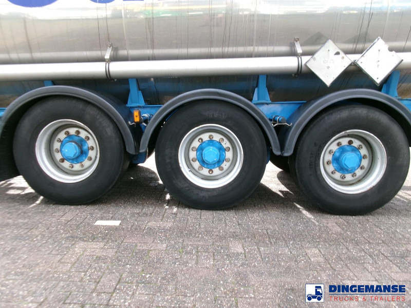 Magyar Chemical tank inox 32.5m3 / 1 comp - Tank semi-trailer: picture 5 Magyar Chemical tank inox 32.5m3 / 1 comp - Tank semi-trailer: picture 5