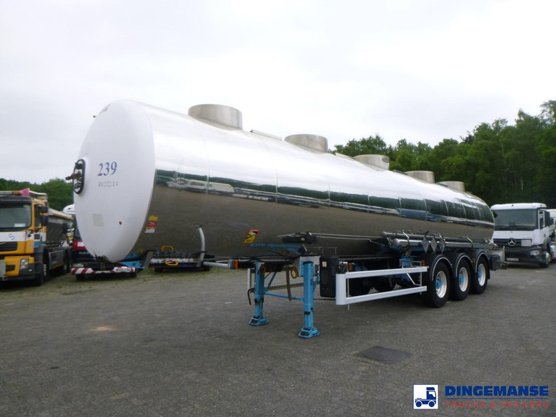 Magyar Chemical tank inox 33 m3 / 1 comp - Tank semi-trailer: picture 1 Magyar Chemical tank inox 33 m3 / 1 comp - Tank semi-trailer: picture 1