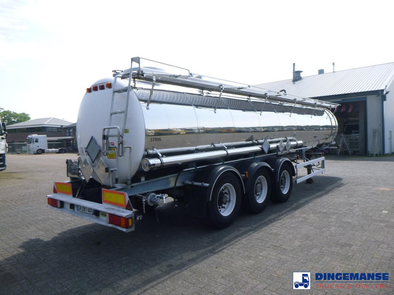 Magyar Chemical tank inox L4BH 22.2 m3 / 1 comp - Tank semi-trailer: picture 4 Magyar Chemical tank inox L4BH 22.2 m3 / 1 comp - Tank semi-trailer: picture 4
