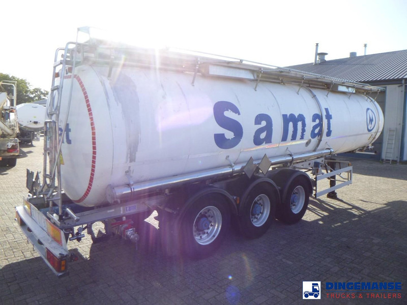 Magyar Chemical tank inox L4BH 29.8 m3 / 1 comp - Tank semi-trailer: picture 4 Magyar Chemical tank inox L4BH 29.8 m3 / 1 comp - Tank semi-trailer: picture 4