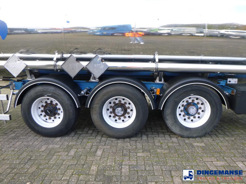 Magyar Chemical tank inox L4BH 32.8 m3 / 1 comp - Tank semi-trailer: picture 5 Magyar Chemical tank inox L4BH 32.8 m3 / 1 comp - Tank semi-trailer: picture 5
