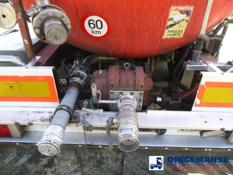 Tank semi-trailer Magyar Food tank inox 25 m3 / 1 comp + pump: picture 12