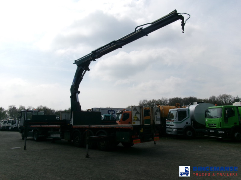 Massey Platform trailer + HMF 4720 K3 crane - Dropside/ Flatbed truck, Crane truck: picture 3 Massey Platform trailer + HMF 4720 K3 crane - Dropside/ Flatbed truck, Crane truck: picture 3
