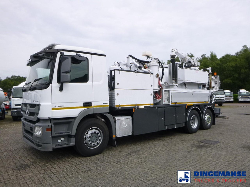 Mercedes-Benz Actros 2541 6x2 RHD E5 Huwer vacuum tank / hydrocureur 12 m3 - Vacuum truck: picture 5 Mercedes-Benz Actros 2541 6x2 RHD E5 Huwer vacuum tank / hydrocureur 12 m3 - Vacuum truck: picture 5