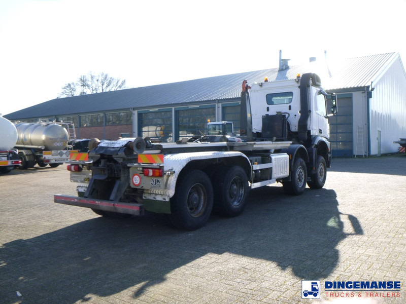 Hook lift truck Mercedes-Benz Arocs 4545 8x8 AJK container hook 25 t: picture 8