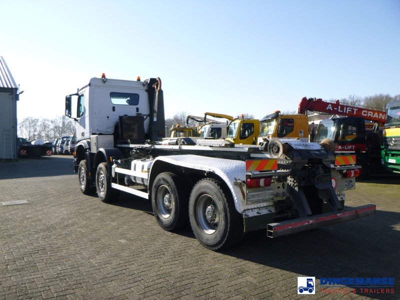 Hook lift truck Mercedes-Benz Arocs 4545 8x8 AJK container hook 25 t: picture 7